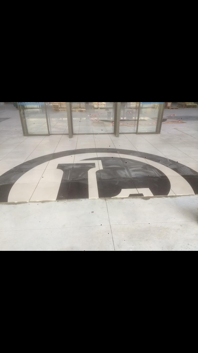 Supermarché revêtement sol